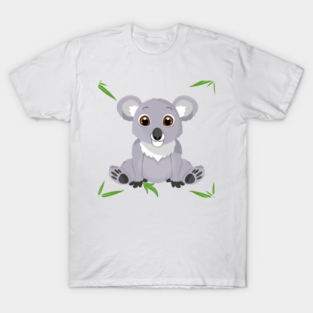 Cute Little Koala Bear T-Shirt by Raven_Storm_Worker